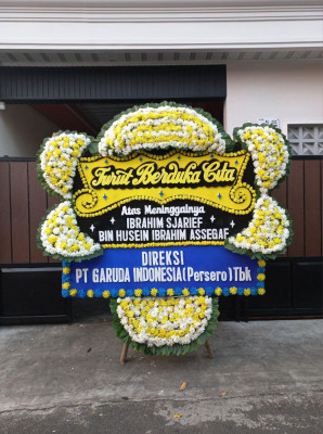 Papan Bunga Duka di Lubuk Buaya